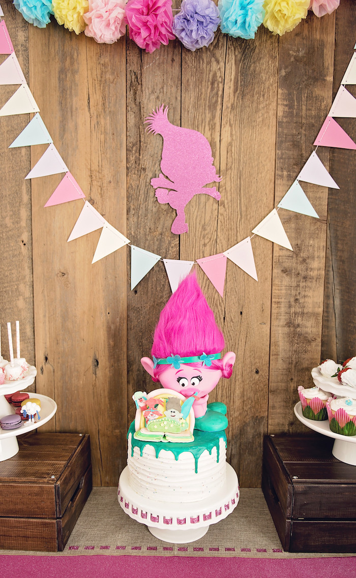 Food Ideas For A Troll Birthday Party
 Kara s Party Ideas Trolls Inspired Birthday Party