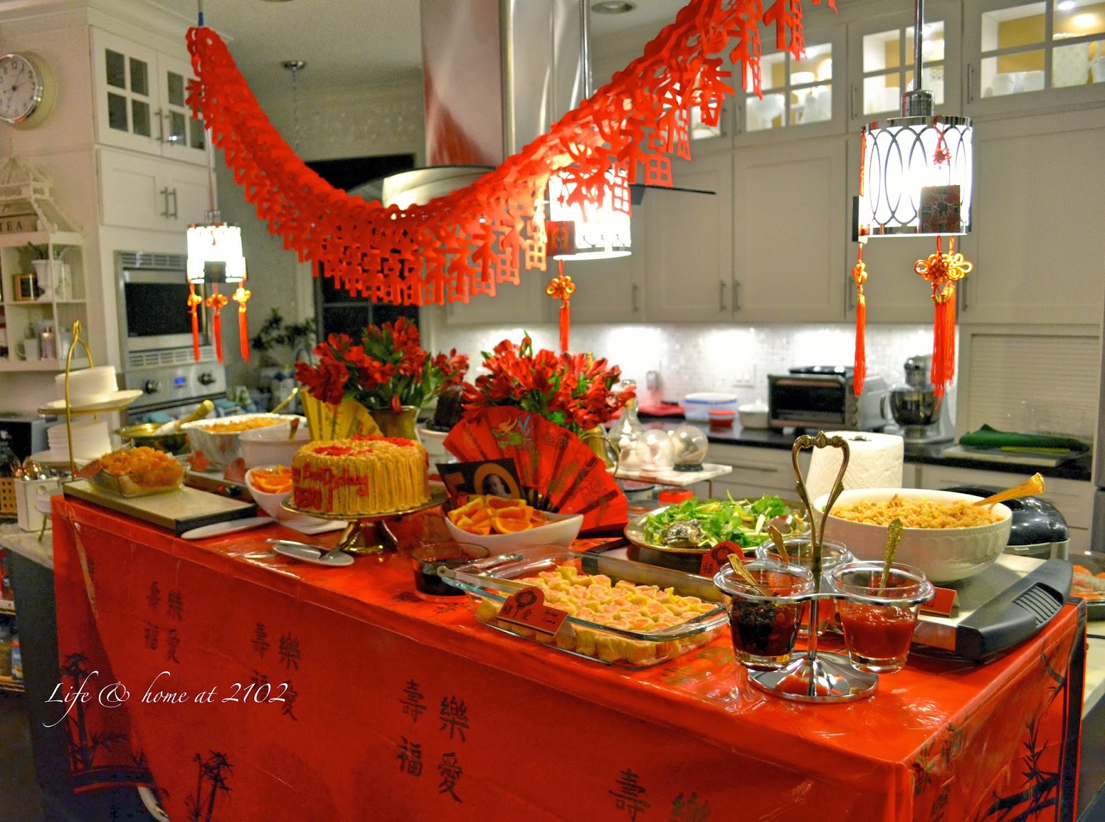 Food Ideas For Birthday Party At Home
 Life & Home at 2102 A Chinese Birthday Party