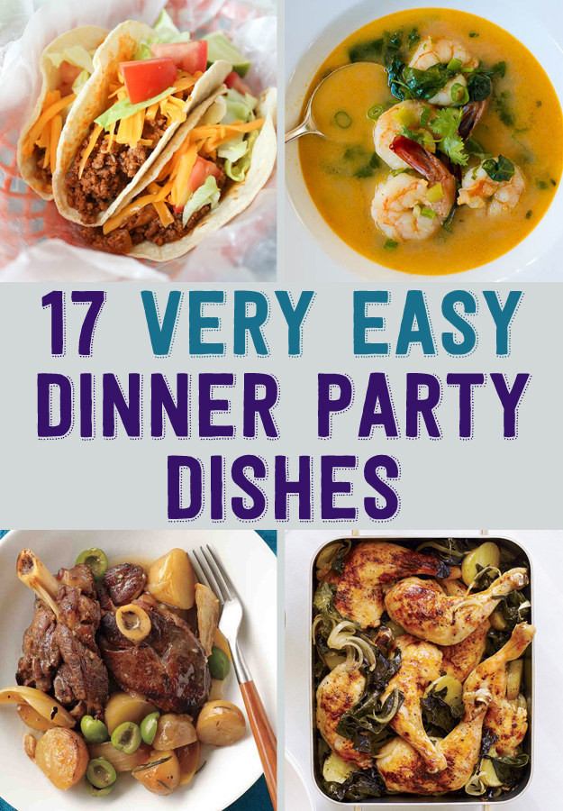Food Ideas For Dinner Party
 17 Easy Recipes For A Dinner Party
