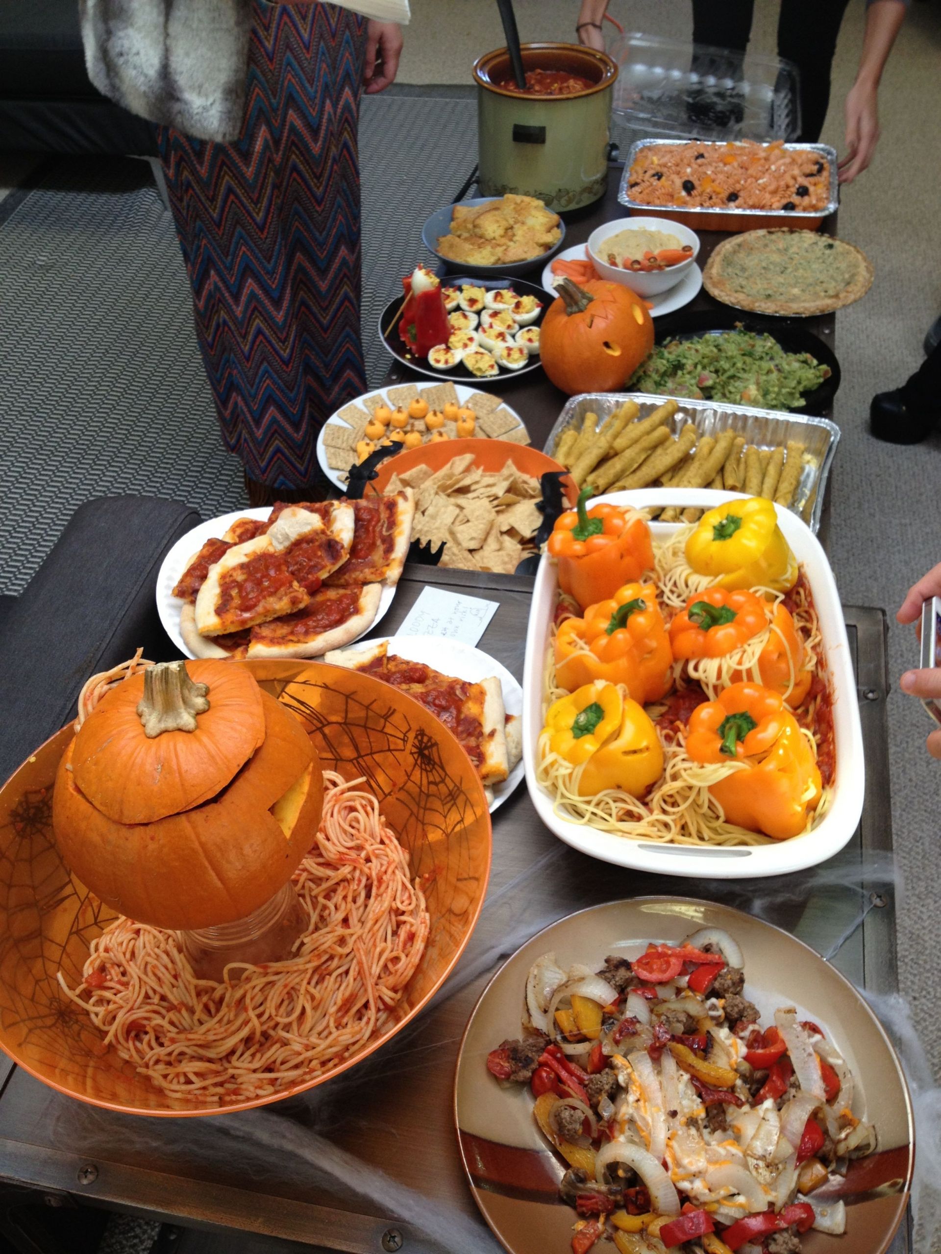 Food Ideas For Office Party
 Halloween themed office potluck