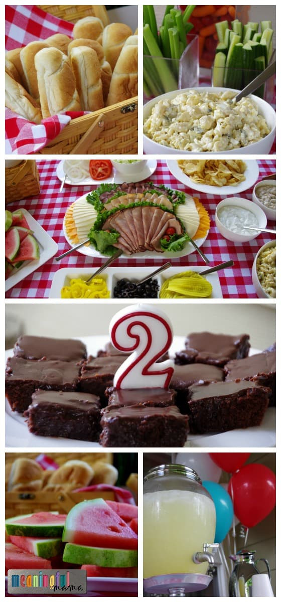 Food Ideas For One Year Old Birthday Party
 Picnic Birthday Party Ideas