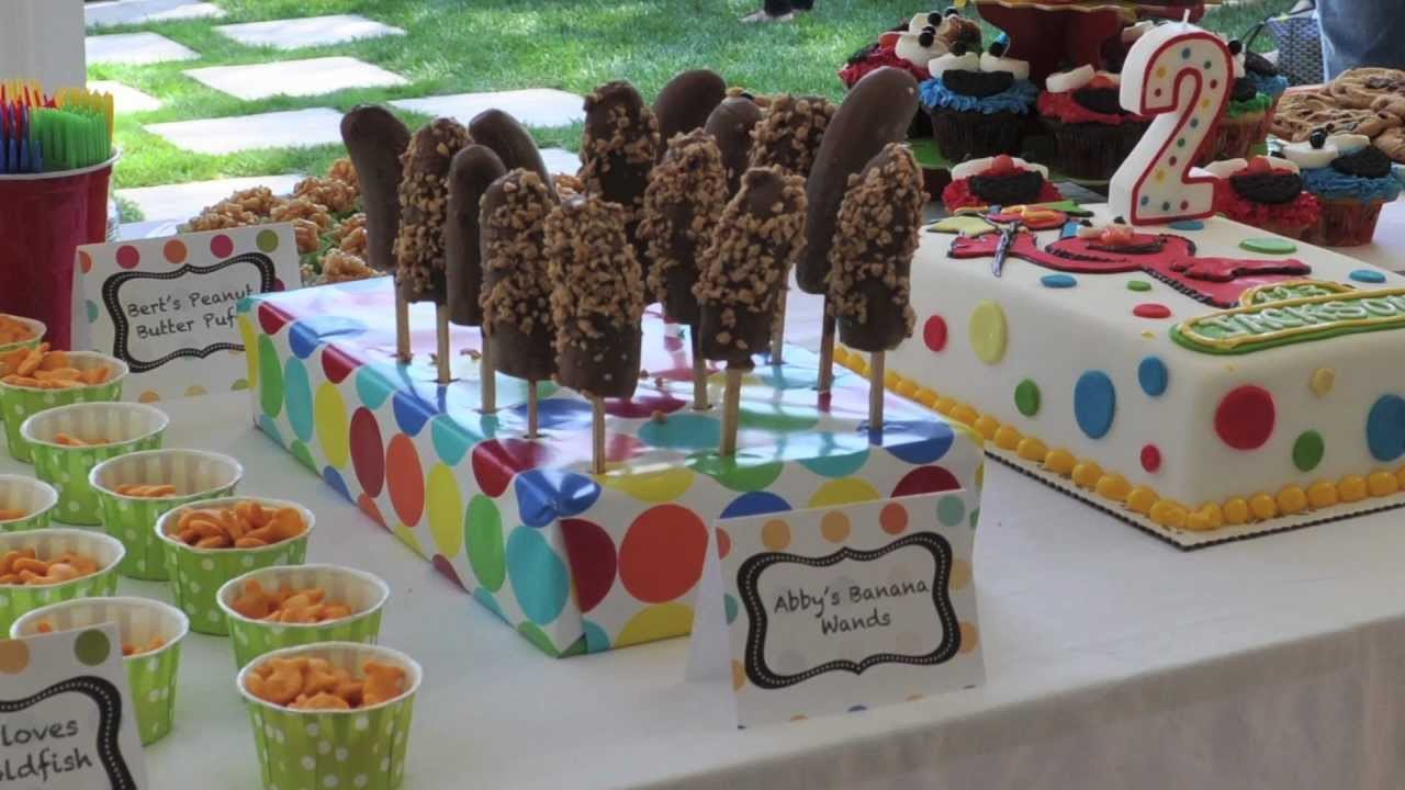 Food Ideas For One Year Old Birthday Party
 How to throw a Sesame Street or Elmo Party