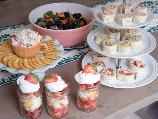 Food Ideas For Tea Party Bridal Shower
 A tea party bridal shower is easy and elegant