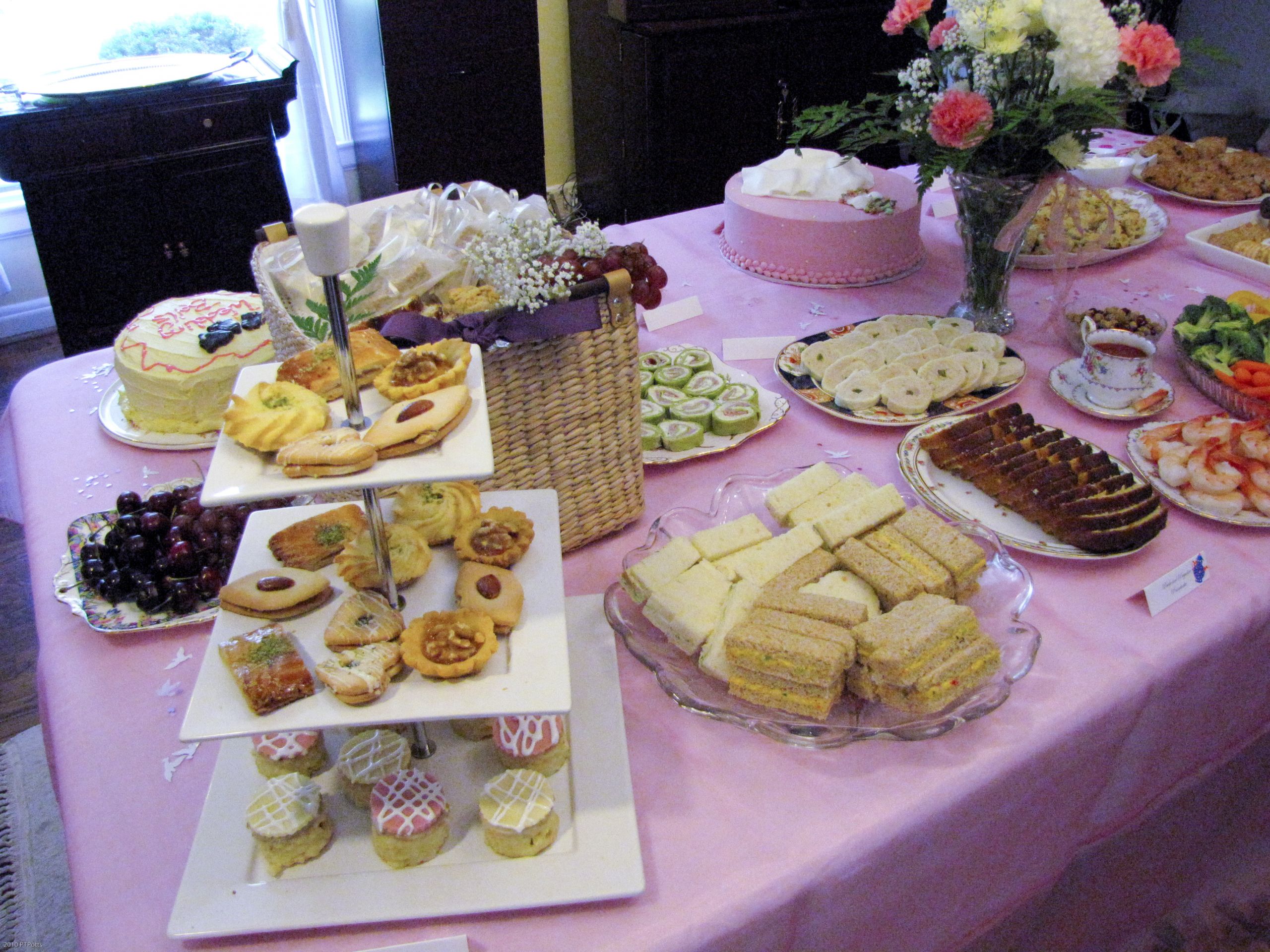 Food Ideas For Tea Party Bridal Shower
 A Jane Austen Tea Party Bridal Shower