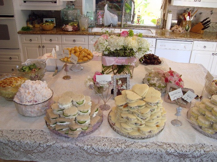 Food Ideas For Tea Party Bridal Shower
 50 best images about Tea party ideas on Pinterest