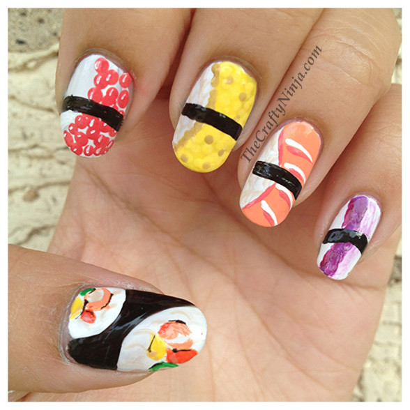 Food Nail Designs
 Food Themed Nail Art That s So Realistic You ll Try To Eat