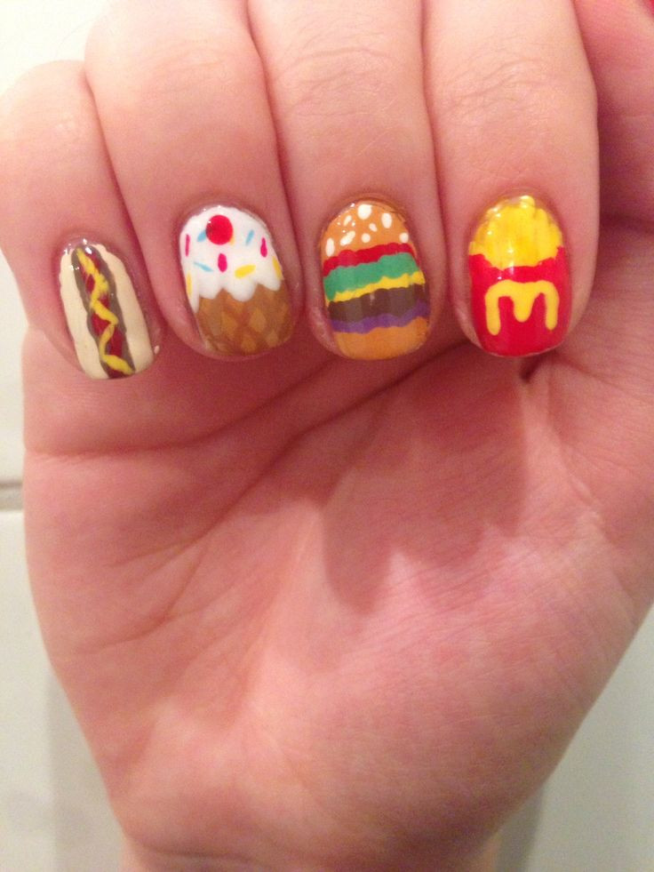 Food Nail Designs
 16 Interesting Food Nail Designs to Try