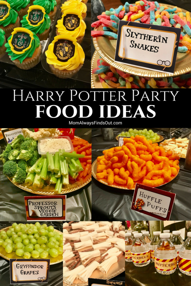 Food Themed Party Ideas
 Harry Potter Birthday Party Invitations and Hedwig Owl