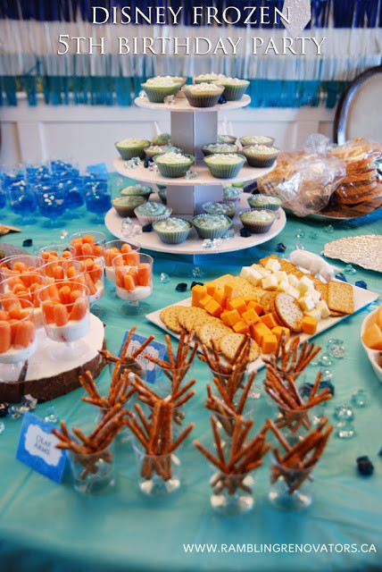 Food Themed Party Ideas
 Southern Blue Celebrations "Frozen" Party Food Ideas