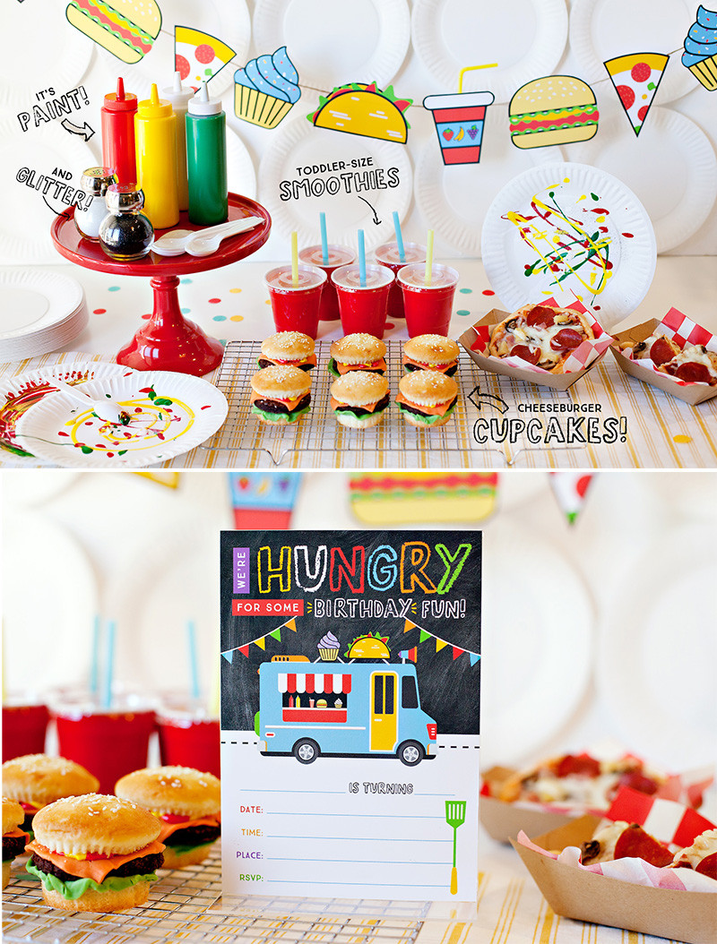 Food Truck Party Ideas
 A Food Truck Inspired Kids Birthday Party Hostess with