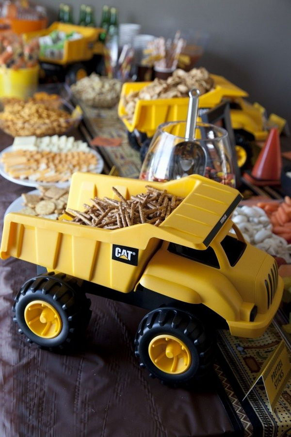 Food Truck Party Ideas
 40 Construction Themed Birthday Party Ideas Hative