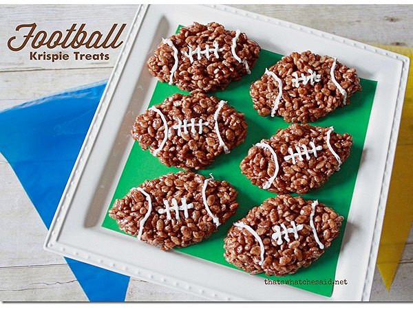 Football Desserts Recipes
 Football Shaped Snack Recipes for Your Super Bowl Party