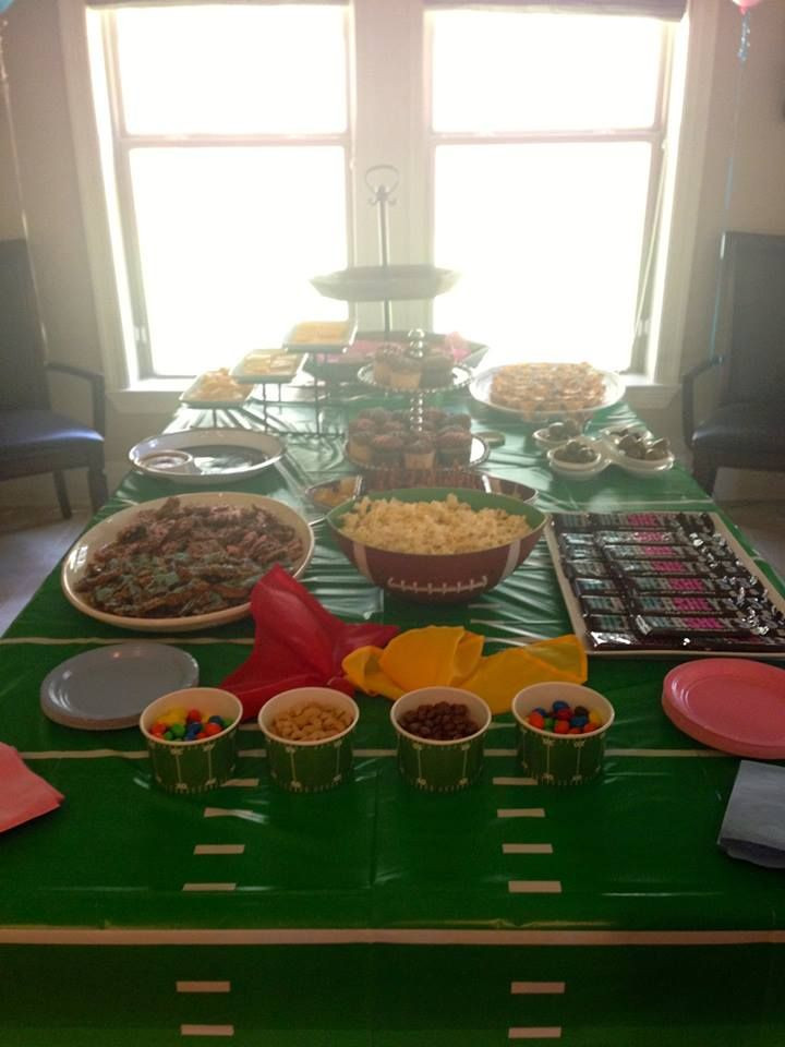 Football Gender Reveal Party Ideas
 Football Themed Gender Reveal Party