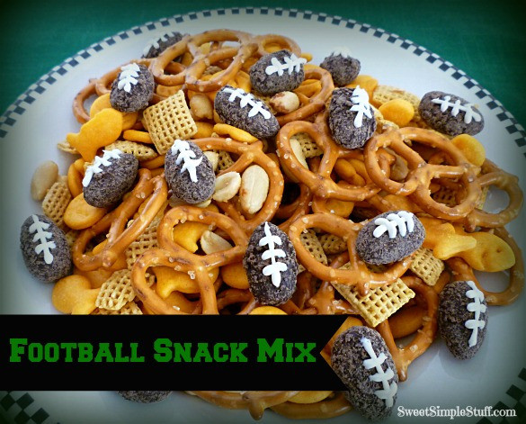 Football Snacks Recipes
 26 Football Themed Recipes Julie s Eats & Treats