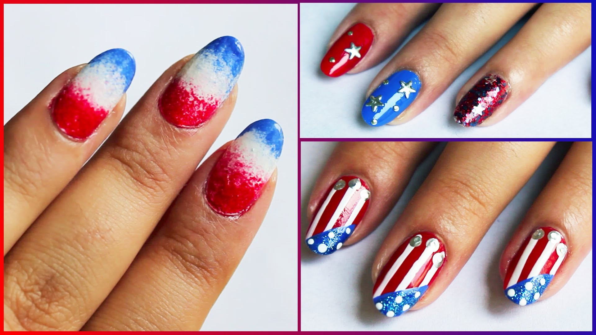 Fourth Of July Nail Ideas
 5 Cute Fun and Easy 4th of July Nail Ideas