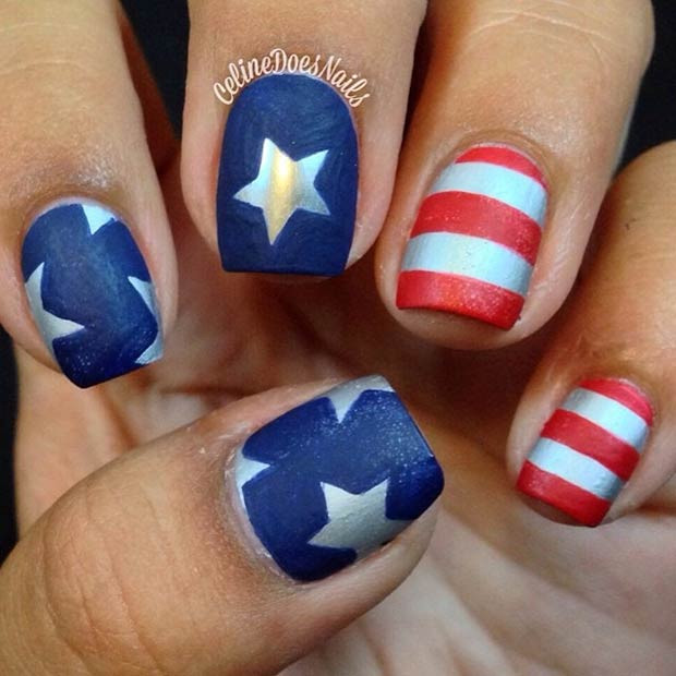 Fourth Of July Nail Ideas
 29 Fantastic Fourth of July Nail Design Ideas