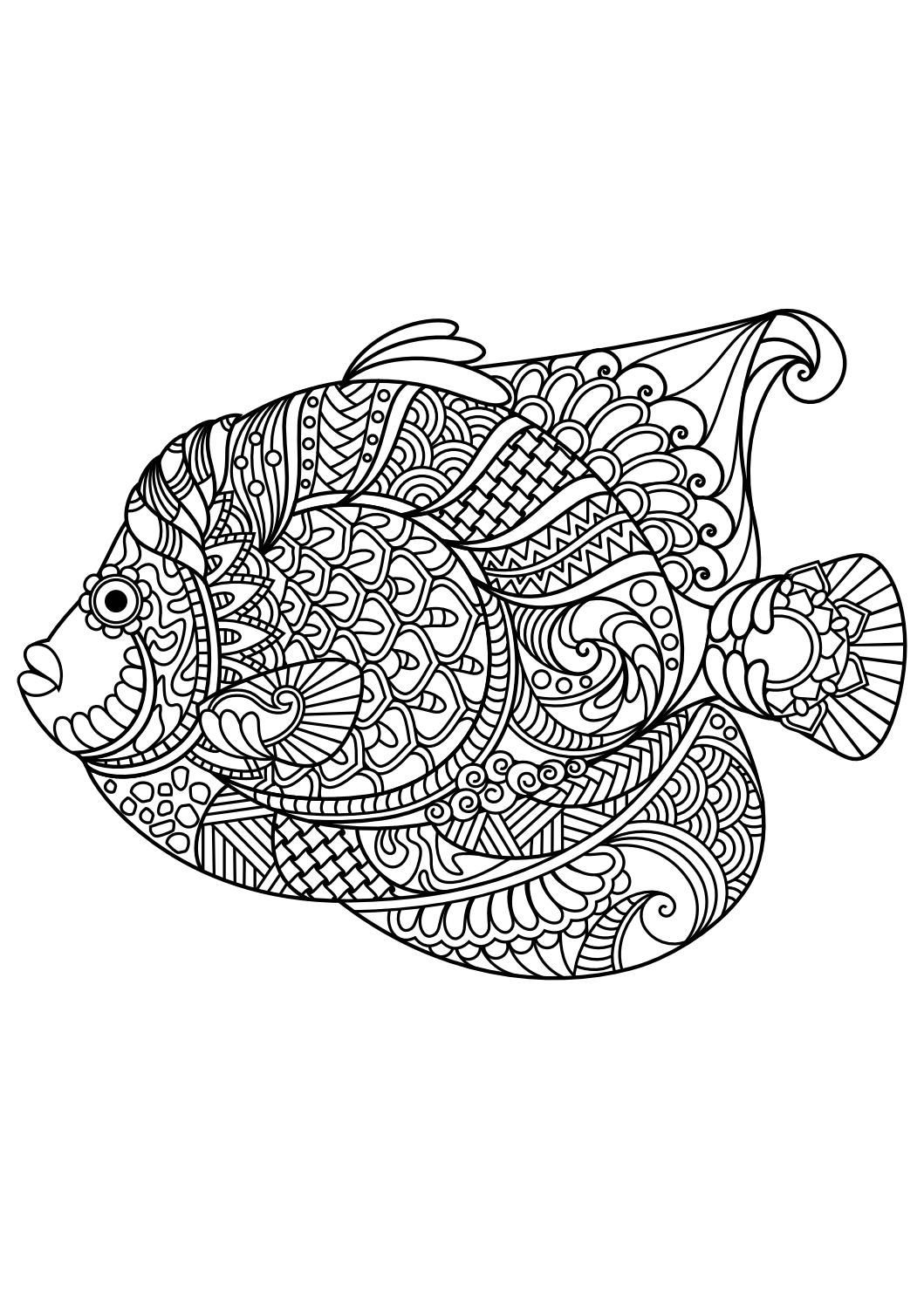 Free Adult Coloring Book Pdf
 Animal coloring pages pdf