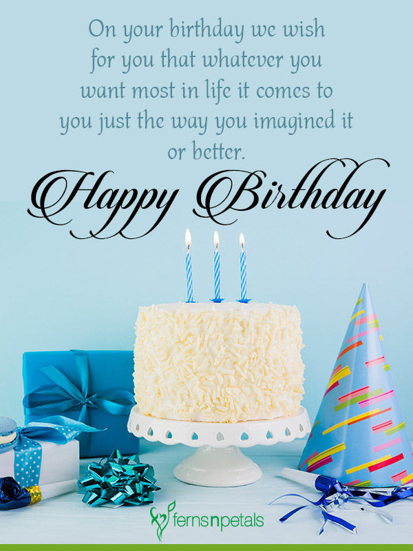 Free Birthday Wishes
 90 Happy Birthday Wishes Quotes & Messages in 2020