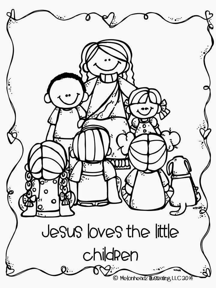 Free Coloring For Kids
 Melonheadz LDS illustrating General Conference Goo s