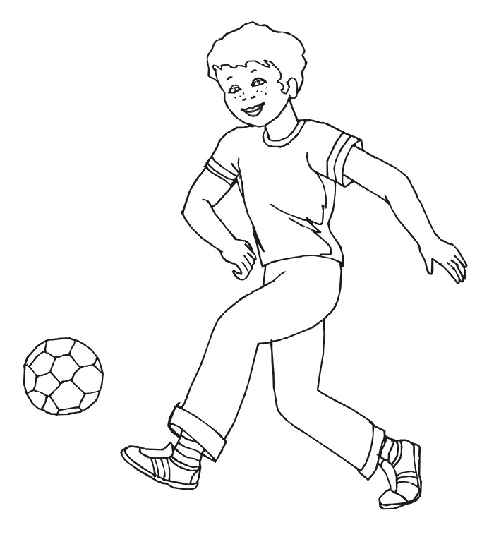 Free Coloring Pages For Boys Sports
 Coloring Town
