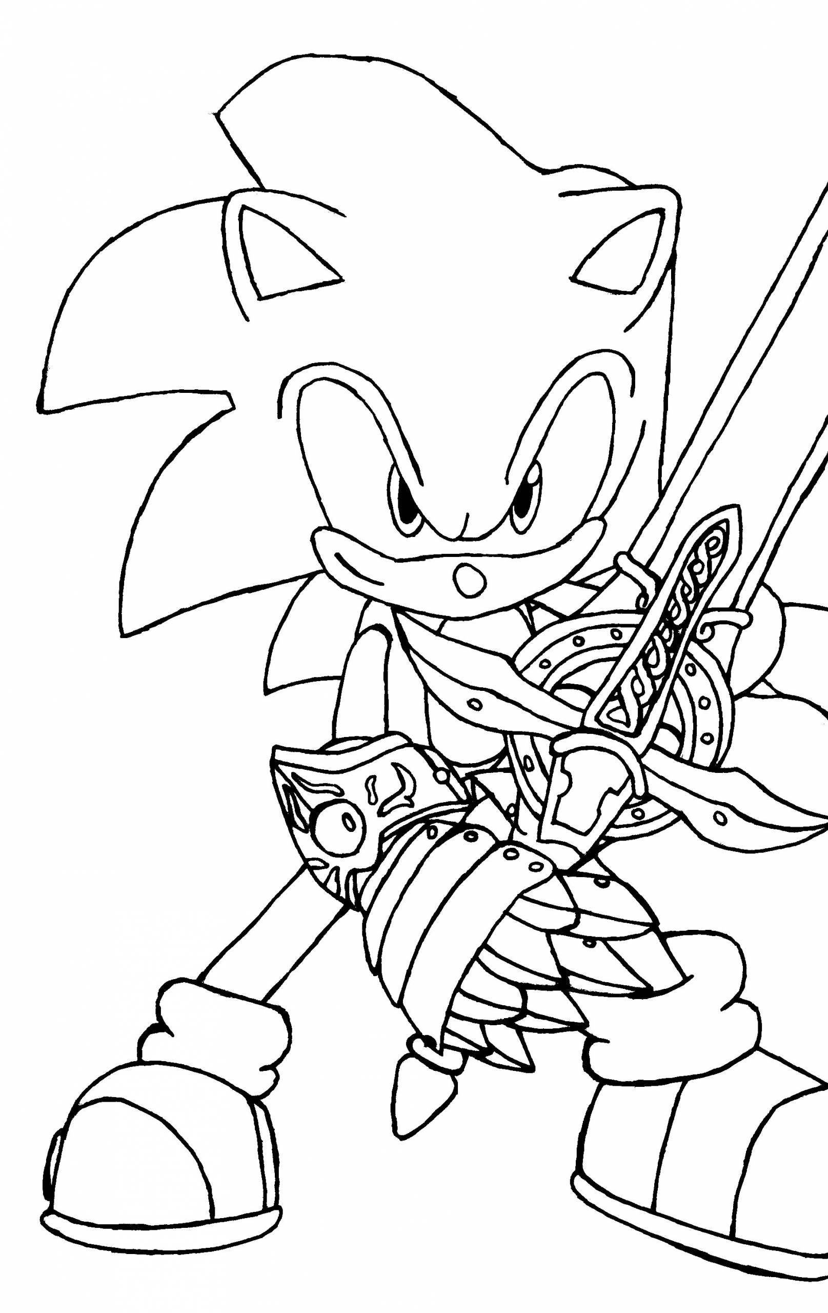 Free Coloring Pages For Toddlers
 Free Printable Sonic The Hedgehog Coloring Pages For Kids