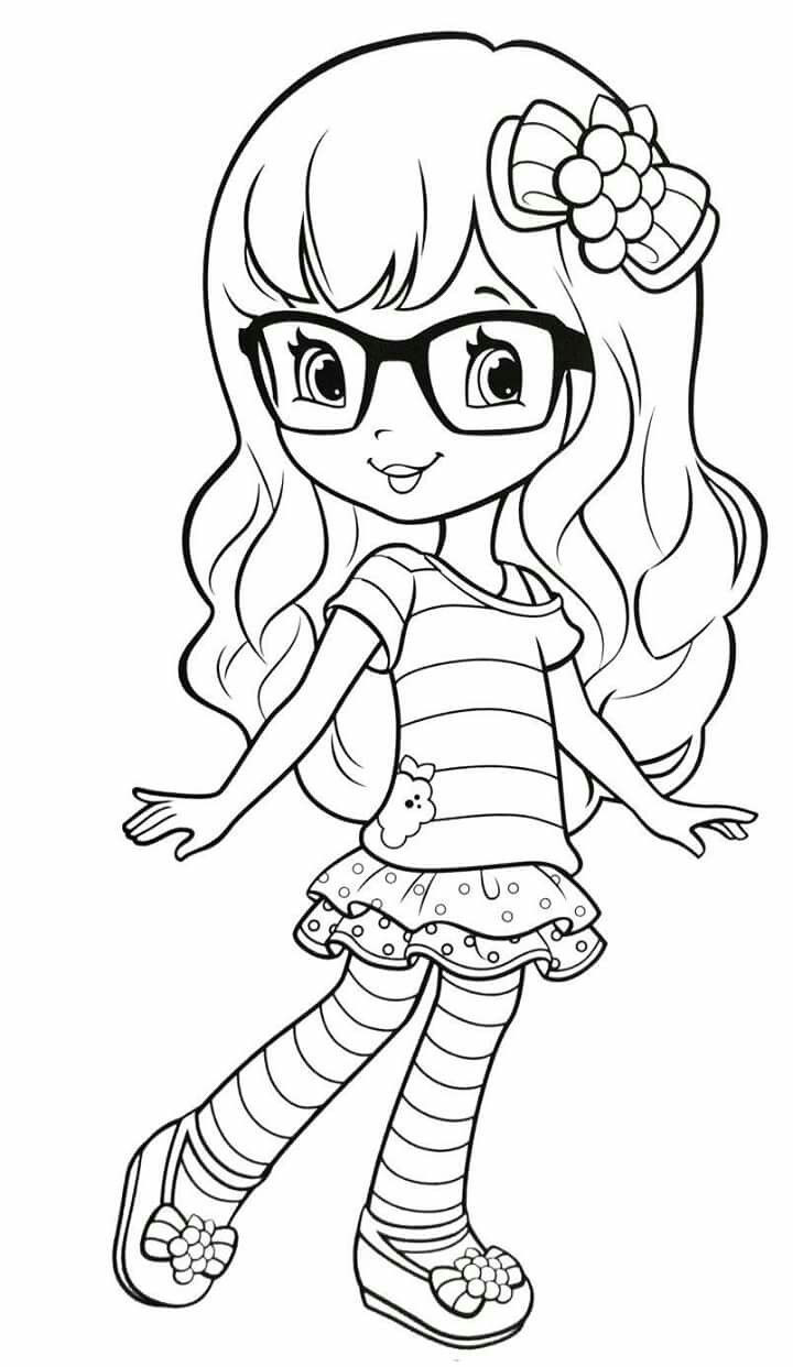 Free Coloring Sheets For Girls
 HoB ♥ Plotten