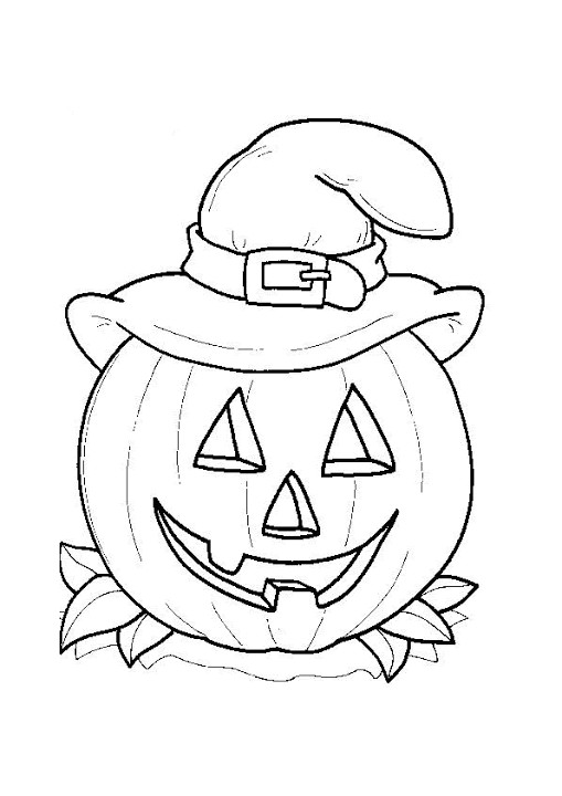 Free Halloween Coloring Pages For Kids
 24 Free Printable Halloween Coloring Pages for Kids