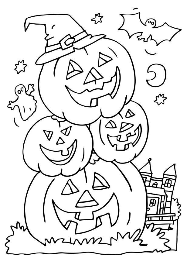 Free Halloween Coloring Pages For Toddlers
 halloween coloring pages to print and color