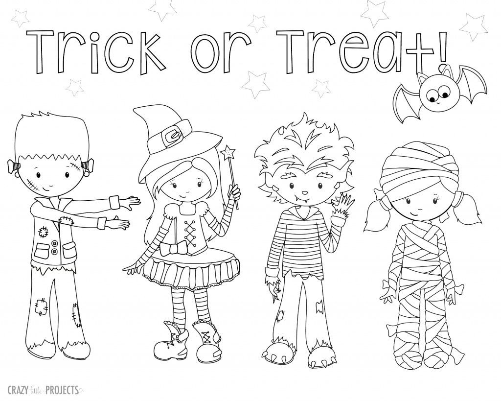Free Halloween Coloring Pages For Toddlers
 Cute Free Printable Halloween Coloring Pages