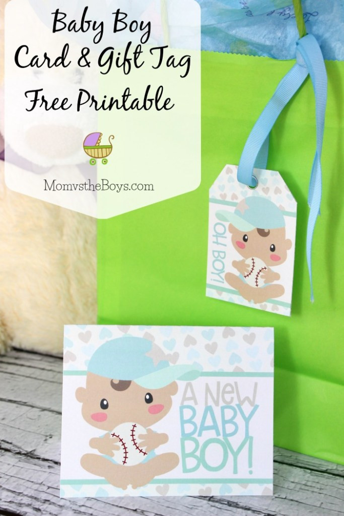 Free Printable Baby Shower Gift Tags
 Baby Shower Card and Gift Tag – Free Printable