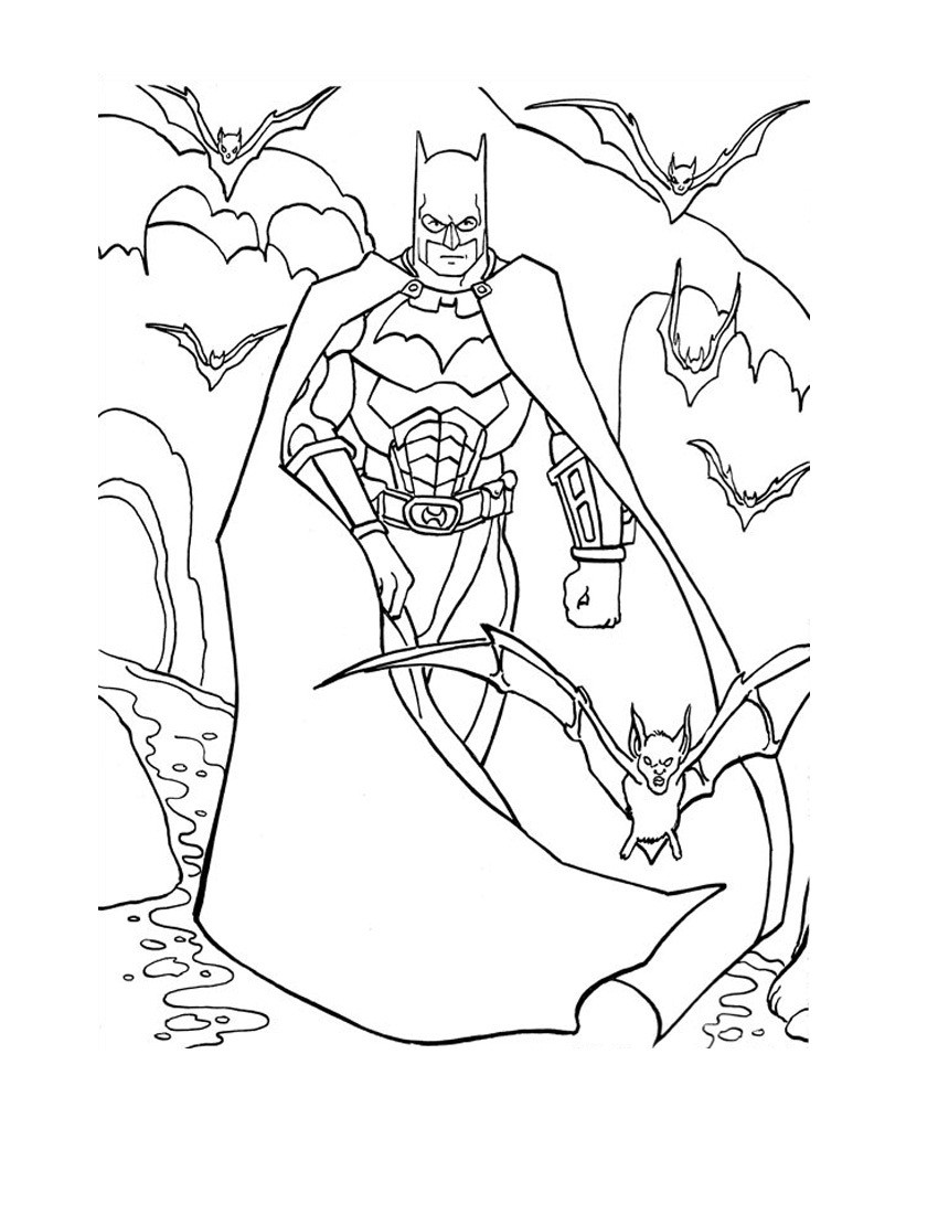 Free Printable Batman Coloring Pages
 Batman Coloring Pages Kidsuki
