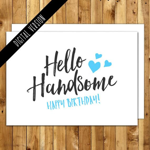 Free Printable Birthday Cards For Him
 Printable Birthday Card For Him Happy birthday card
