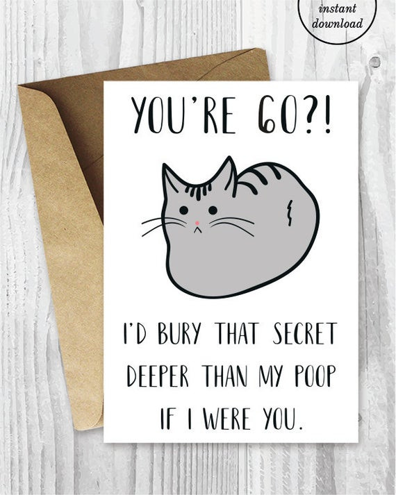 Free Printable Birthday Cards Funny
 Funny 60th Birthday Cards Printable Cat 60 Birthday Card