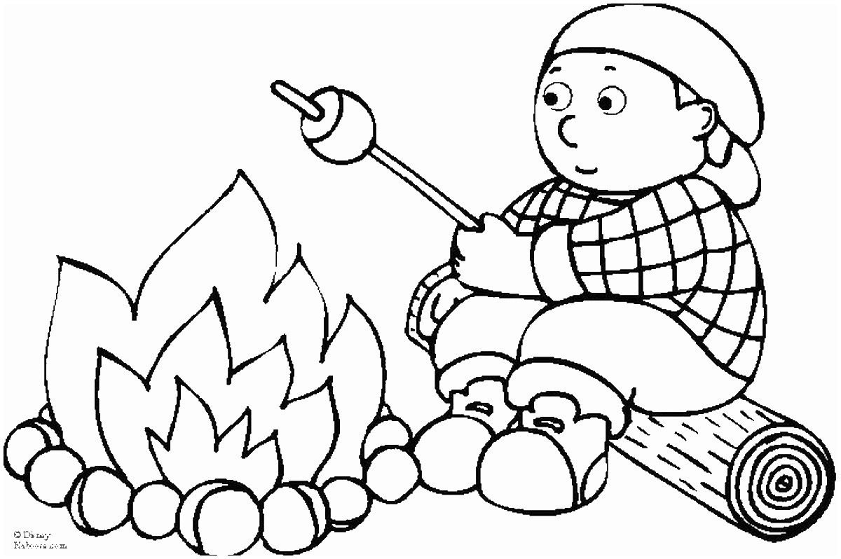 Free Printable Camping Coloring Pages
 Camping Coloring Pages to Print Printable