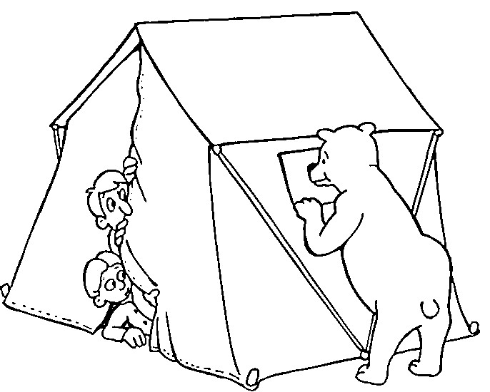 Free Printable Camping Coloring Pages
 Fun Coloring Pages Camping coloring pages