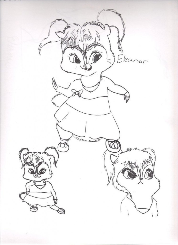 Free Printable Coloring Pages For Toddlers
 Free Printable Chipettes Coloring Pages For Kids