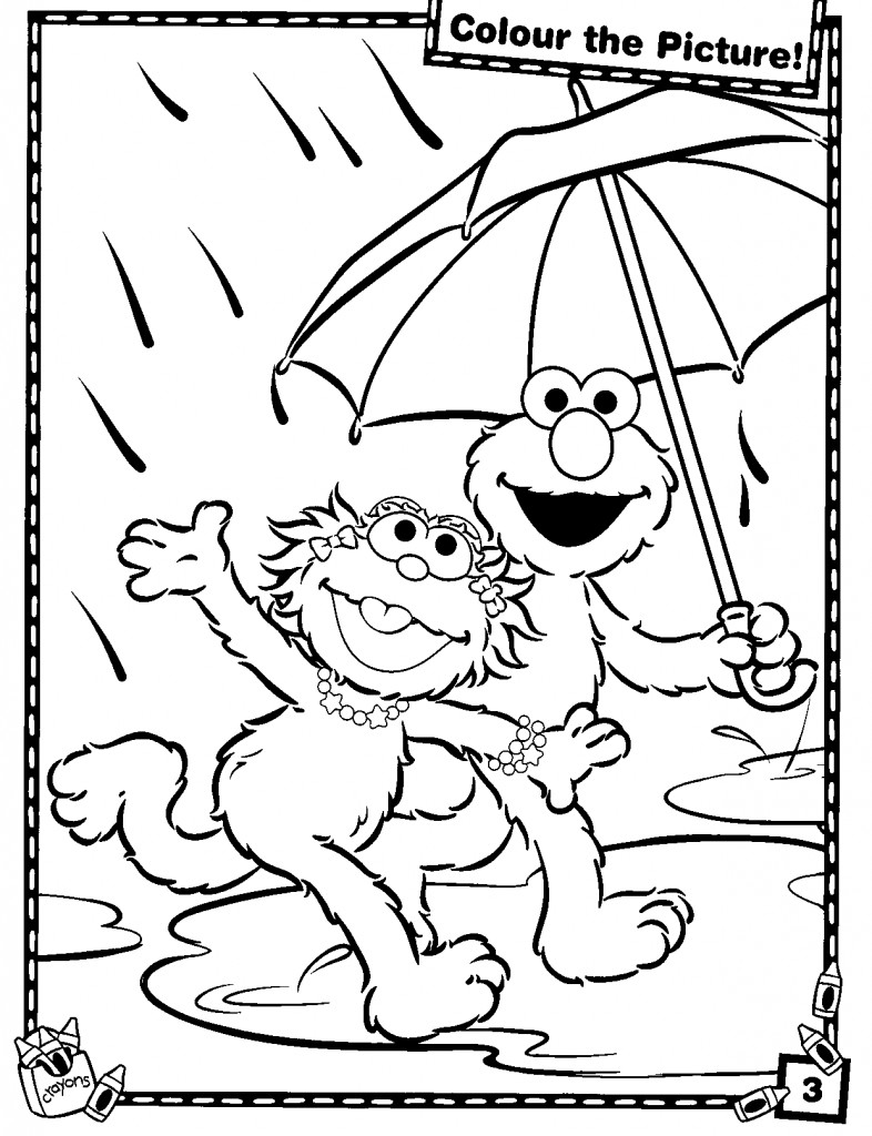 Free Printable Coloring Pages For Toddlers
 Free Printable Elmo Coloring Pages For Kids