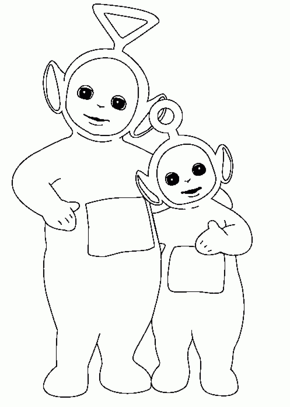 Free Printable Coloring Pages For Toddlers
 Free Printable Teletubbies Coloring Pages For Kids