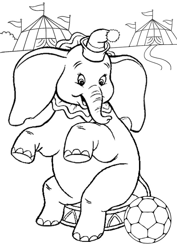 Free Printable Coloring Sheets For Kids
 Elephant coloring Pages Sheets &