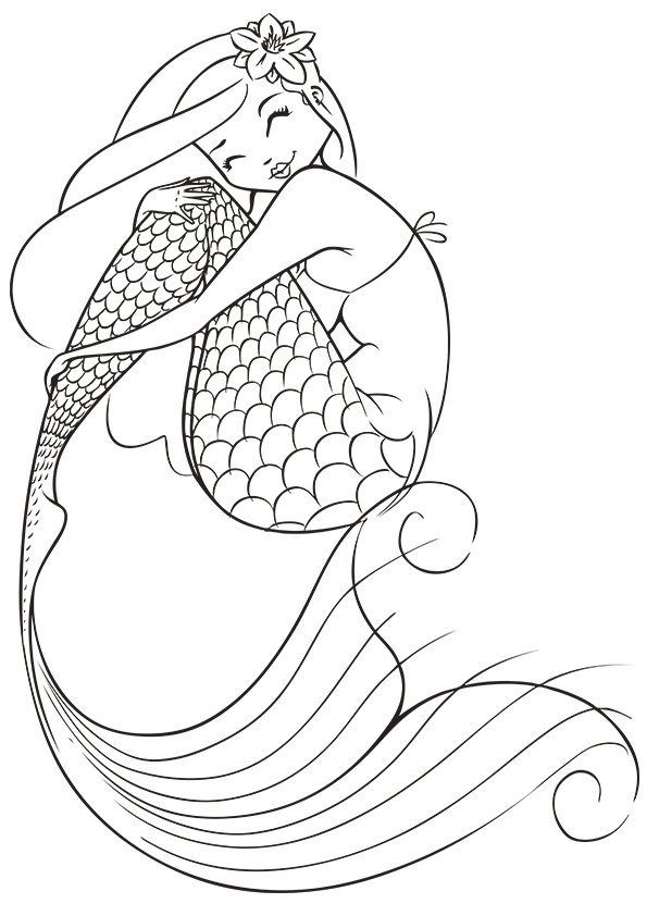 Free Printable Mermaid Coloring Pages
 Relive Your Childhood Free Printable Coloring Pages for