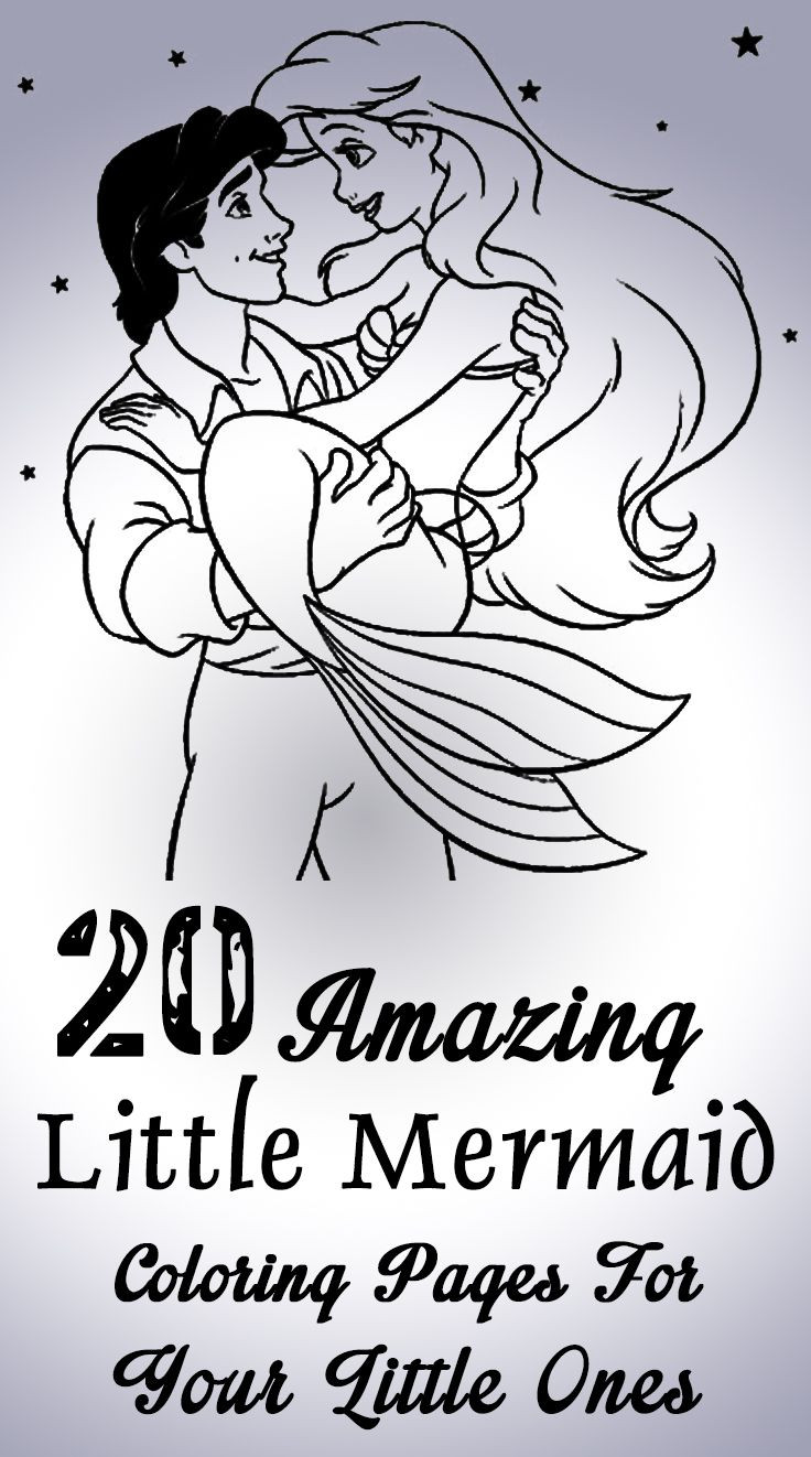 Free Printable Mermaid Coloring Pages
 Top 25 Free Printable Little Mermaid Coloring Pages line