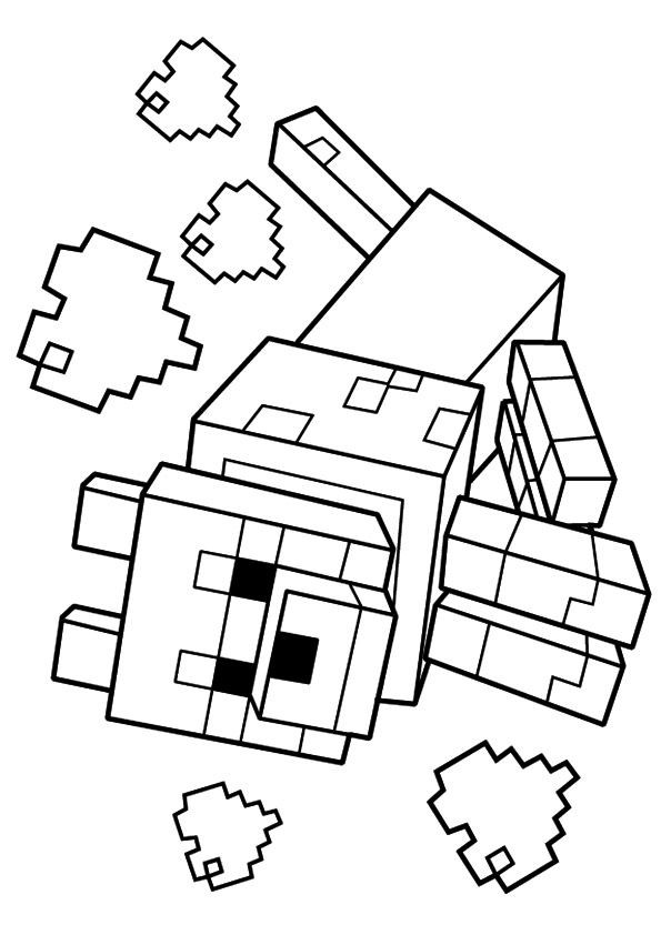 Free Printable Minecraft Coloring Pages
 24 Awesome Printable Minecraft Coloring Pages For Toddlers