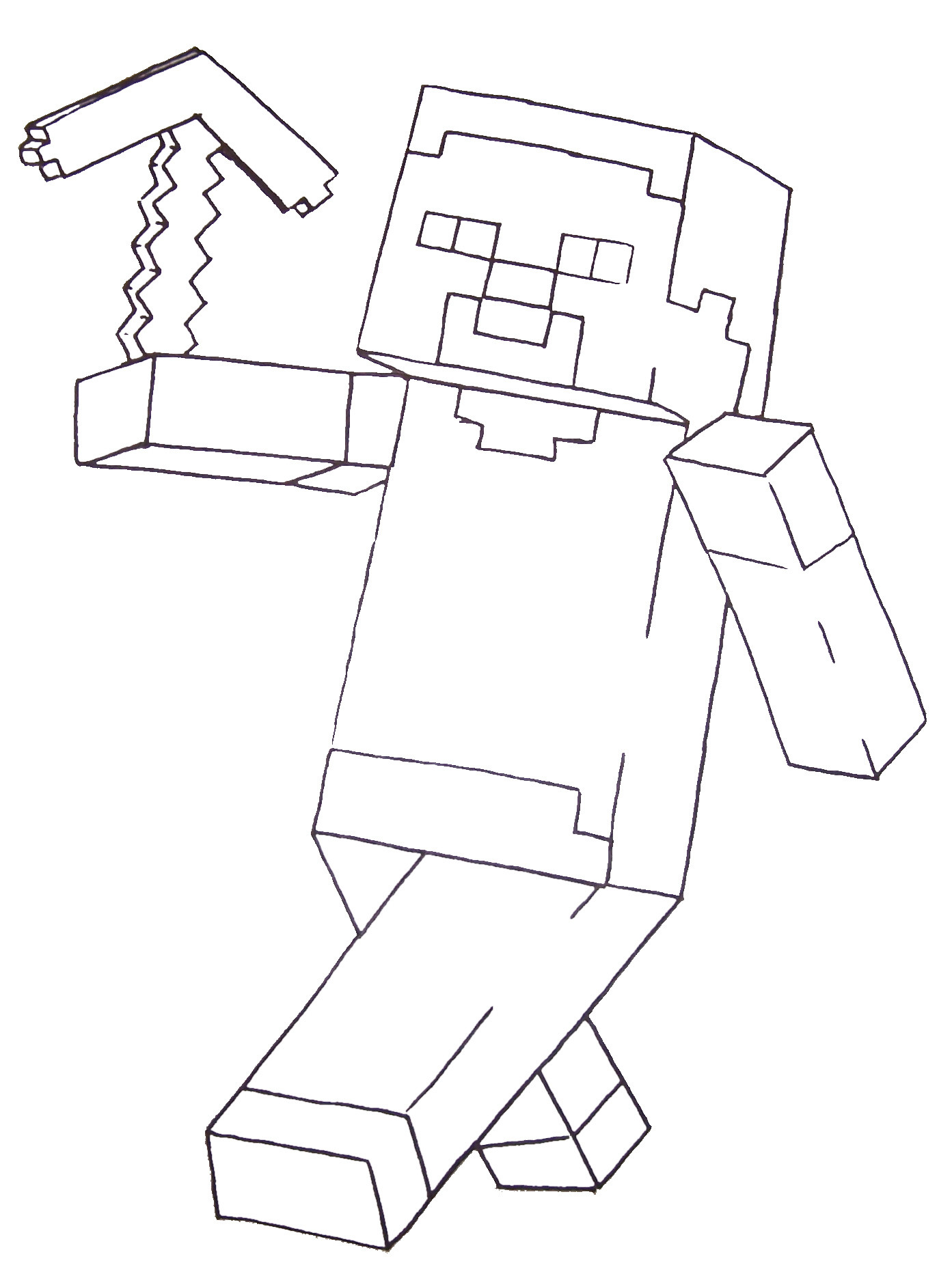 Free Printable Minecraft Coloring Pages
 Fun Free Printable Coloring Pages for Boys Including