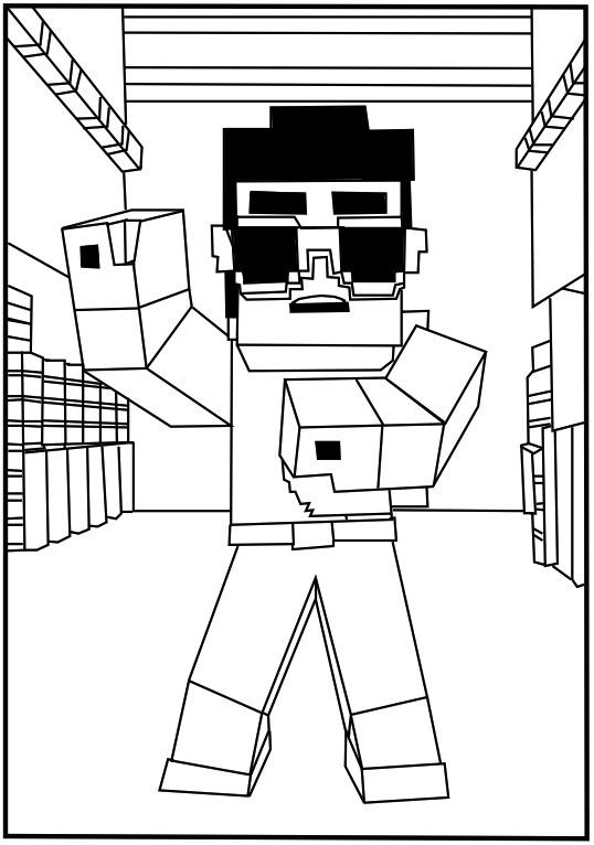 Free Printable Minecraft Coloring Pages
 37 Awesome Printable Minecraft Coloring Pages For Toddlers