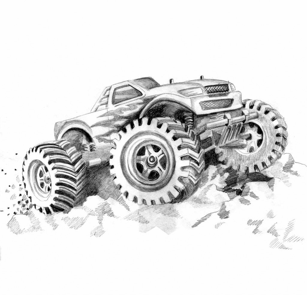 Free Printable Monster Truck Coloring Pages
 Free Printable Monster Truck Coloring Pages For Kids