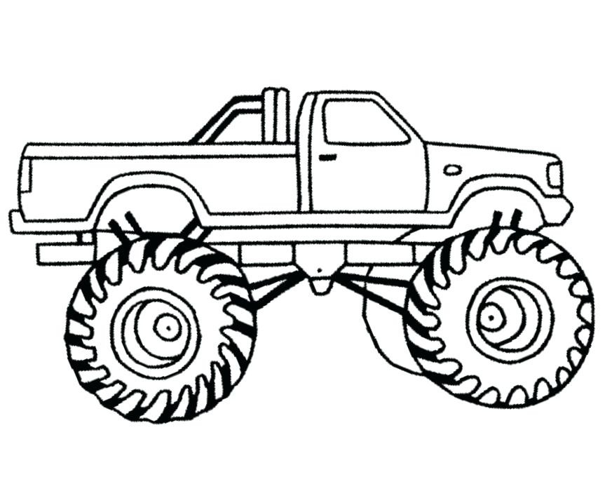 Free Printable Monster Truck Coloring Pages
 Grave Digger Monster Truck Coloring Pages at GetColorings