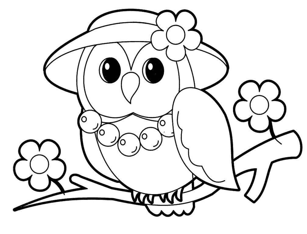 Free Printable Owl Coloring Pages
 Owl Coloring Pages For Kids Coloring Home