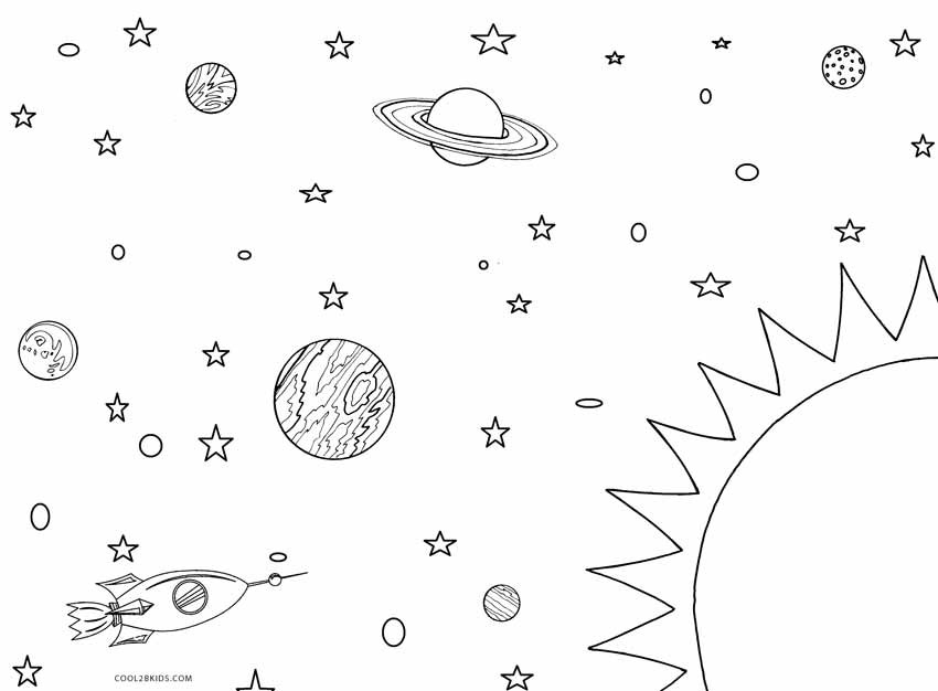 Free Printable Solar System Coloring Pages
 Printable Solar System Coloring Pages For Kids