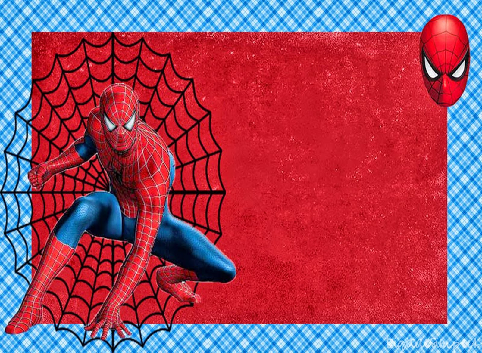 Free Printable Spiderman Birthday Invitations
 Spiderman Free Printable Invitations Cards or