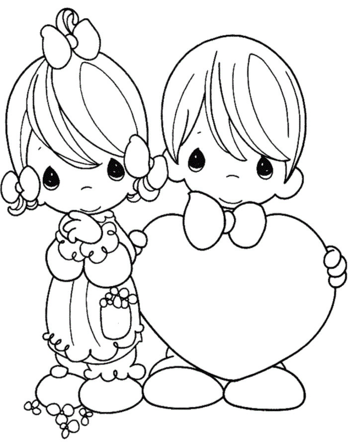 Free Printable Valentines Day Coloring Pages
 Free Printable Valentine Coloring Pages For Kids